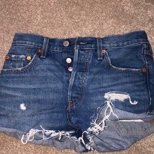 Levi denim shorts